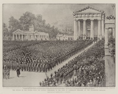 The Return of the Guards from the Soudan, responding to the Duke of Cambridge